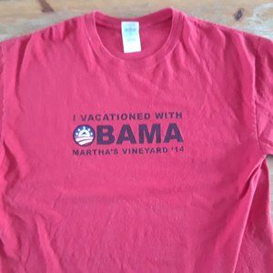 I VACATIONED WITH OBAMA t-shirt Martha's Vineyard